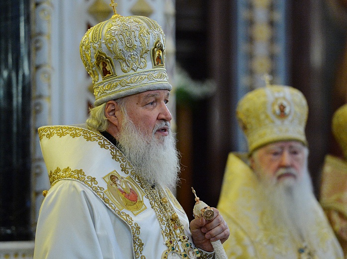 Обращение Патриарха Кирилла в Храме Христа Спасителя